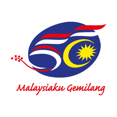 50 Years Malaysia vector logo