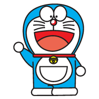 Doraemon logo vector free download