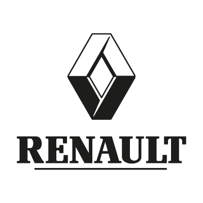Renault black vector logo