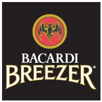 Bacardi breezer logo vector