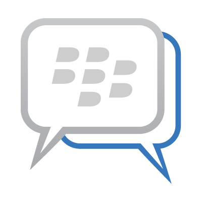 Blackberry Messenger BBM logo vector free download