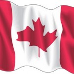 Canada wave flag vector download free