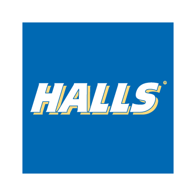 Halls vector logo free download