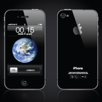 Iphone 4 logo vector download free