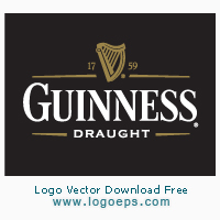 Guiness Draught logo vector free download