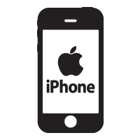 Iphone logo vector free download