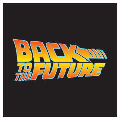 Back to the Future logo vector free