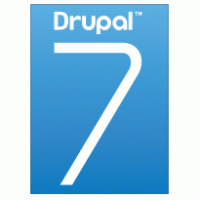 Drupal 7 logo vector free download