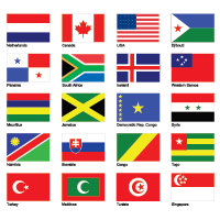 Flags Part 1 vector free download