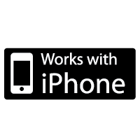 Works With Iphone vector free