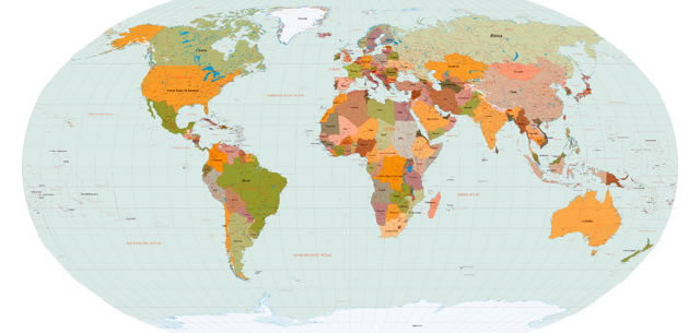 World Map Vector logo vector download free