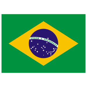 Flag of Brazil vector free download