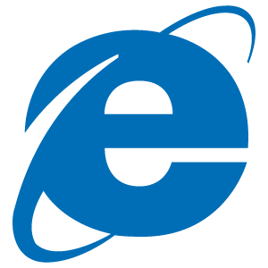 Internet Explorer logo vector free download