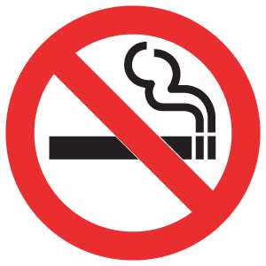 No Smoking vector free download