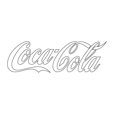 Coca Cola light logo vector free