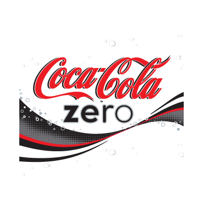 Coca Cola Zero logo vector free