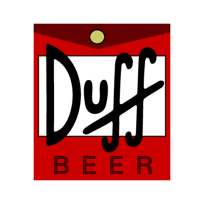Duff Beer logo vector free download