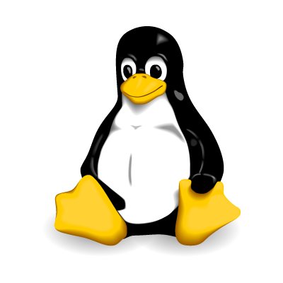 Linux Penguin logo vector free