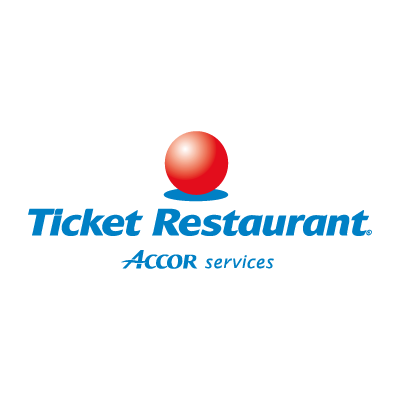 Ticket Restaurant vector logo free
