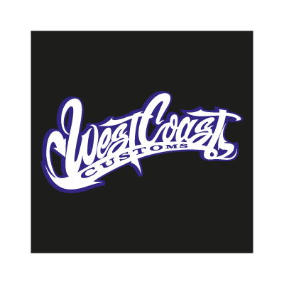 West Coast Customs vector logo