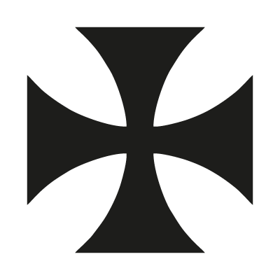 Maltese Cross vector logo download free