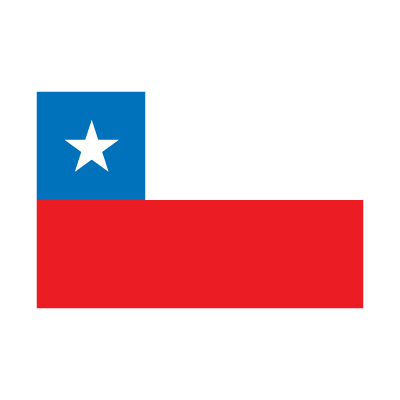 Flag of Bandera Chile vector free download