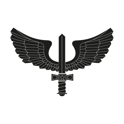 Brazilian Air Force black logo