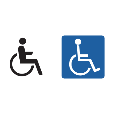 Handicap Sign vector