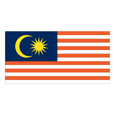 Malaysia flag vector free download