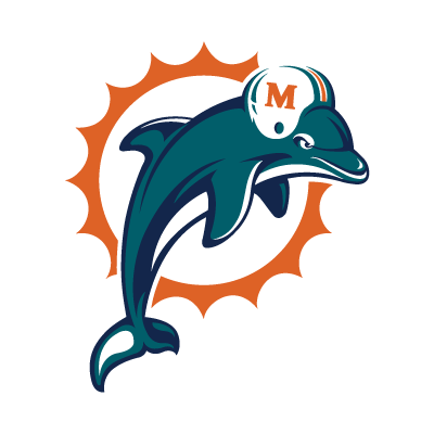 Miami Dolphins logo vector free download