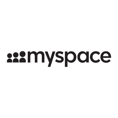New MySpace logo vector free download