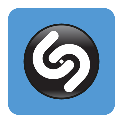 Shazam logo vector free