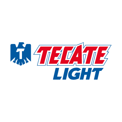 Tecate Light vector logo free