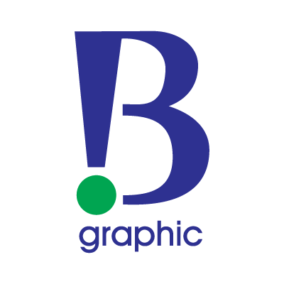 B Graphic vector download free