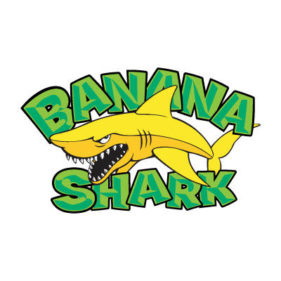 Banana Shark logo vector free download