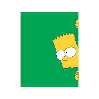 Bart Simpsons logo vector
