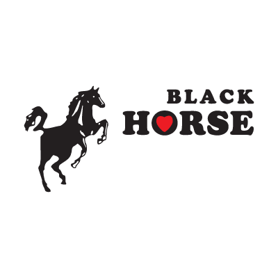 Black Horse logo vector download free