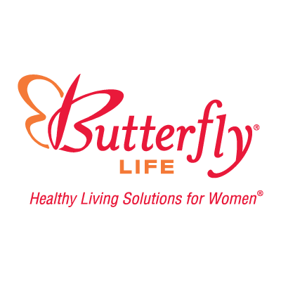 Butterfly Life logo vector free