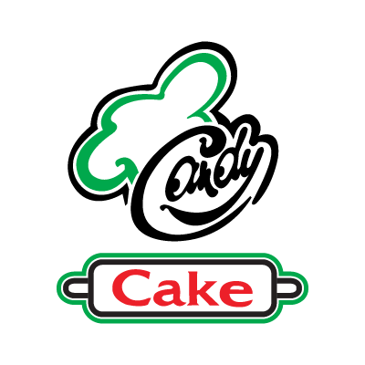 Candy Cake logo vector free download