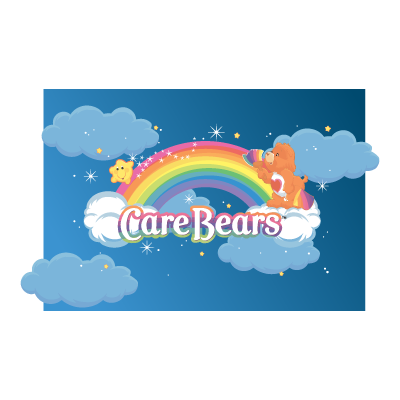 Care Bears logo vector free download
