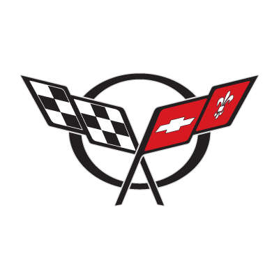 Corvette Chevrolet logo vector free