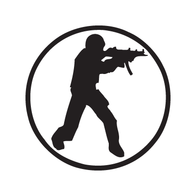 Counter-Strike logo vector free download