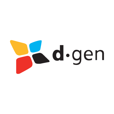 D.gen International,Inc. logo vector free