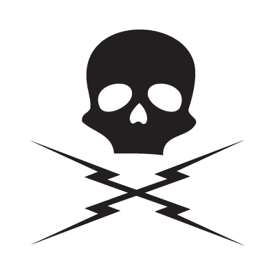 Death proof skull logo vector free
