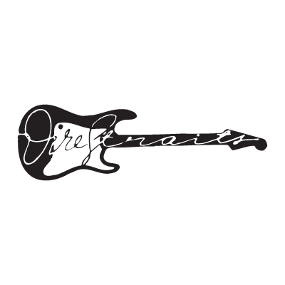 Dire Straits logo vector free
