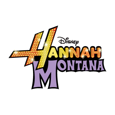 Disney Hannah Montana logo vector free download