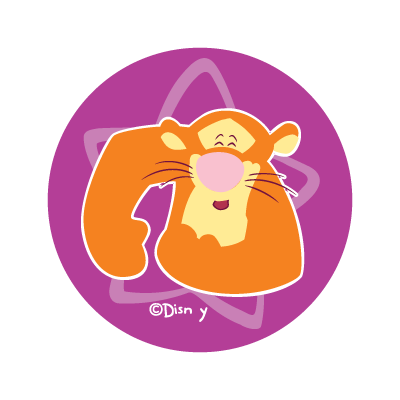 Disney Tigger logo vector free download