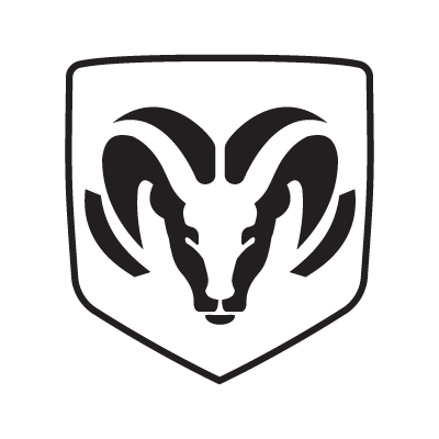 Dodge Black logo vector free download
