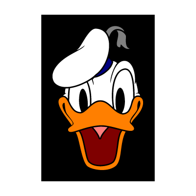 Donald Pato de Disney logo vector free