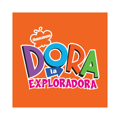 Dora la Exploradora logo vector free download